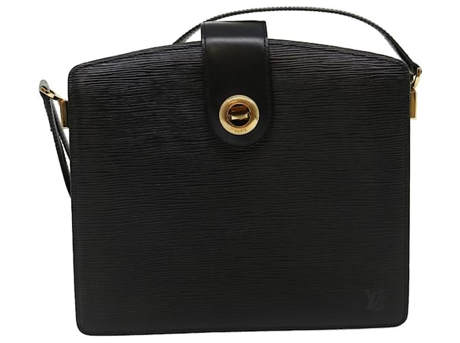 Louis Vuitton Capuchin Black Leather  ref.634821