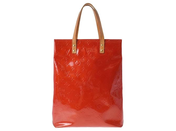Louis Vuitton Reade Red Patent leather  ref.634824