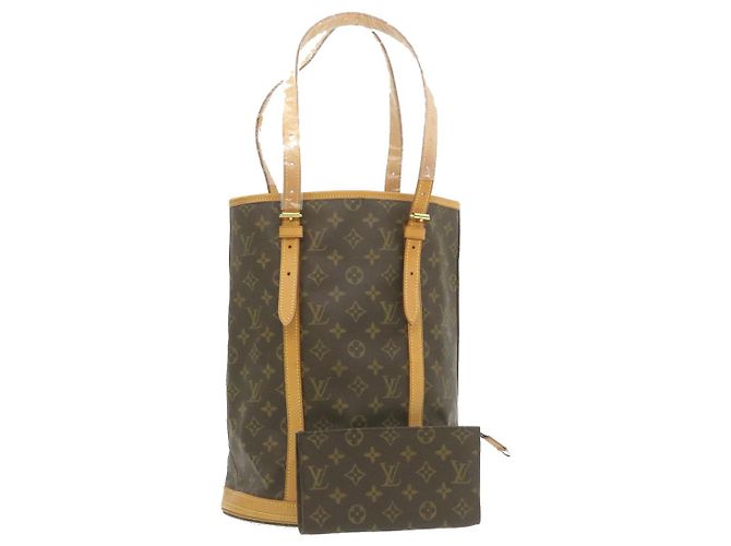 Bucket Borsa a tracolla GM a secchiello con monogramma LOUIS VUITTON M42236 LV Auth em591g