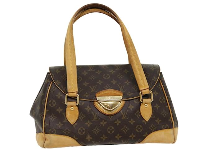 LOUIS VUITTON Monogram Beverly GM Umhängetasche M40120 LV Auth Pt4386 Leinwand  ref.635041