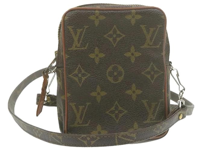LOUIS VUITTON Monogram Mini Posh Shoulder Bag No.202 LV Auth am788g Cloth  ref.635063