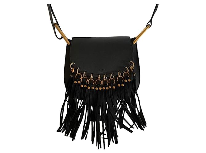 Hudson Chloé Handbags Black Leather  ref.635501