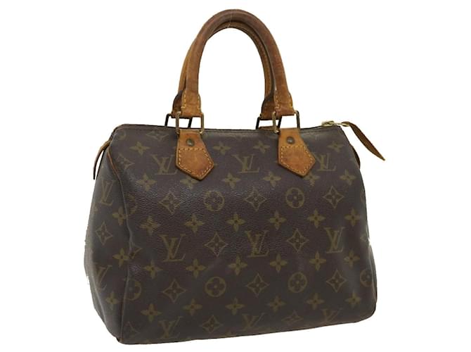 Louis Vuitton Monogram Speedy 25 Hand Bag M41528 LV Auth hs983 Cloth  ref.635533