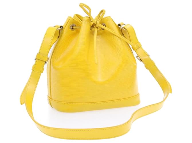 LOUIS VUITTON Epi Noe BB Shoulder Bag Yellow M40973 LV Auth 18421a Leather  ref.635844