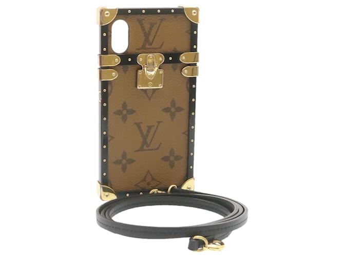Louis Vuitton - Eye Trunk with strap iphone X/ XS Funda para