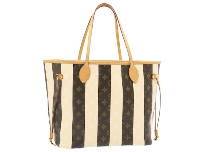 LOUIS VUITTON Monogram Rayure Neverfull MM Tote Bag M40560 Auth LV 29081A Toile  ref.635971