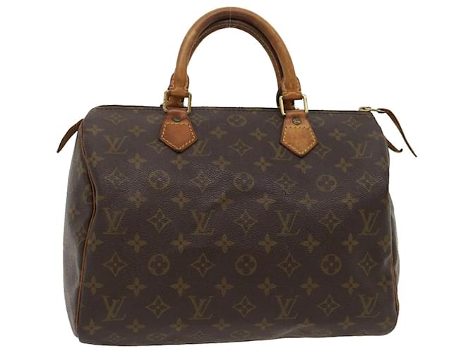 Louis Vuitton Monogram Speedy 30 Hand Bag M41526 LV Auth rh095 Cloth  ref.636182