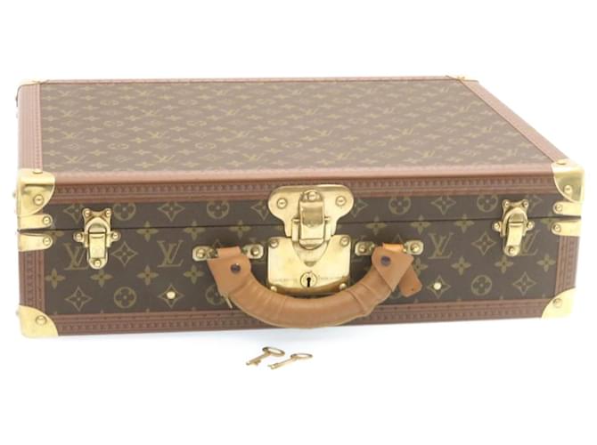 LOUIS VUITTON Monogramme Kotoville 50Coffre Vintage M21422 Auth LV 27063A Toile  ref.636248