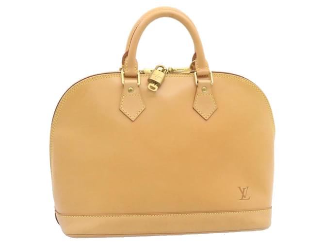 LOUIS VUITTON Nomad Alma PM Handtasche SP Order Beige Camel M85394 LV Auth 27672BEIM Kamel Leder  ref.636266