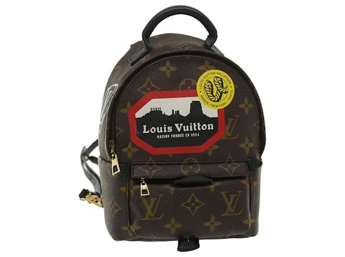 Louis Vuitton World Tour Monogram Canvas Mini Palm Springs Backpack Louis  Vuitton