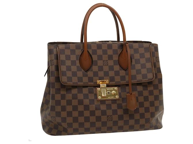Handbags Louis Vuitton Louis Vuitton Damier Ebene Mini Speedy Hand Bag SP Order LV Auth 23260A
