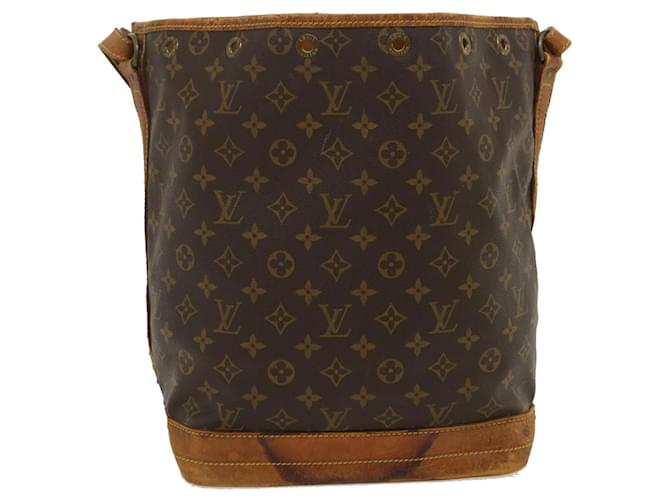 LOUIS VUITTON Monogram Noe Shoulder Bag M42224 LV Auth jk1245 Cloth  ref.636364