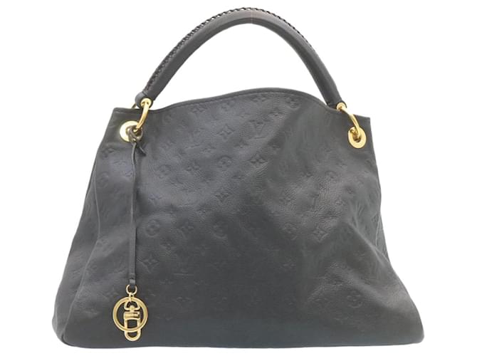 LOUIS VUITTON Tote Bag M41066 Artsy MM Monogram Empreinte Black Women –