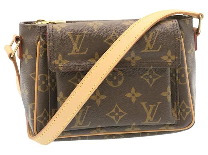 LOUIS VUITTON Monogramm Viva Cite PM Schultertasche M51165 LV Auth 28392BEIM Leinwand  ref.636485