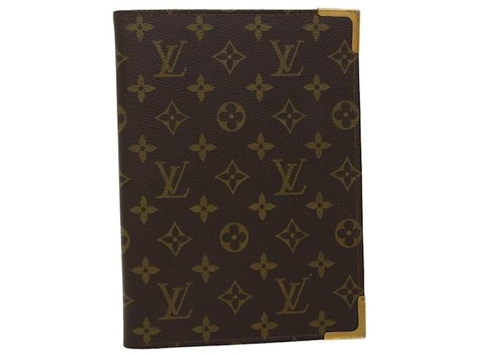 LOUIS VUITTON Monogram Note Cover LV Auth gt2814 Cloth  ref.636567