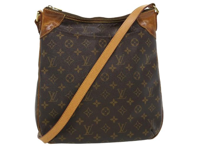 LOUIS VUITTON Monogram Odeon MM Borsa a tracolla M56389 LV Auth fm1594 Monogramma