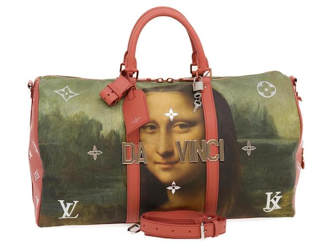 LOUIS VUITTON Masters Collection Bandoulière Keepall 50 Boston M43377 auth 29559A Multicolore  ref.636779