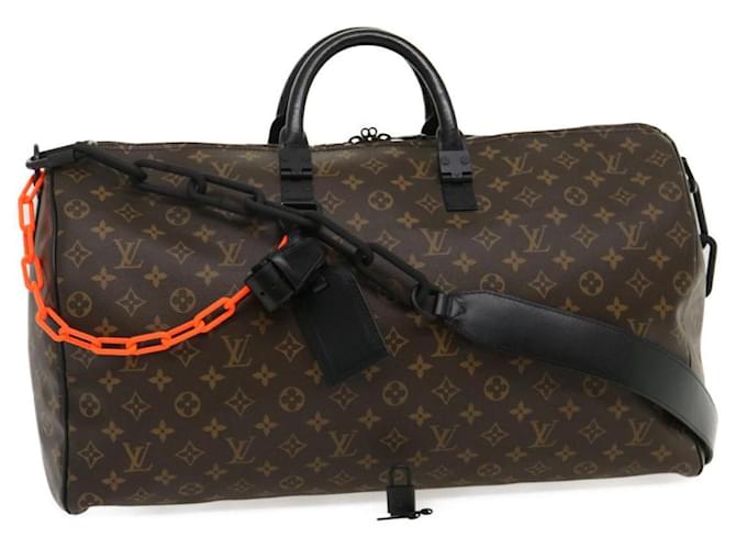 Louis Vuitton Keepall 50 Virgil Abloh Boston Bag Prism M53271