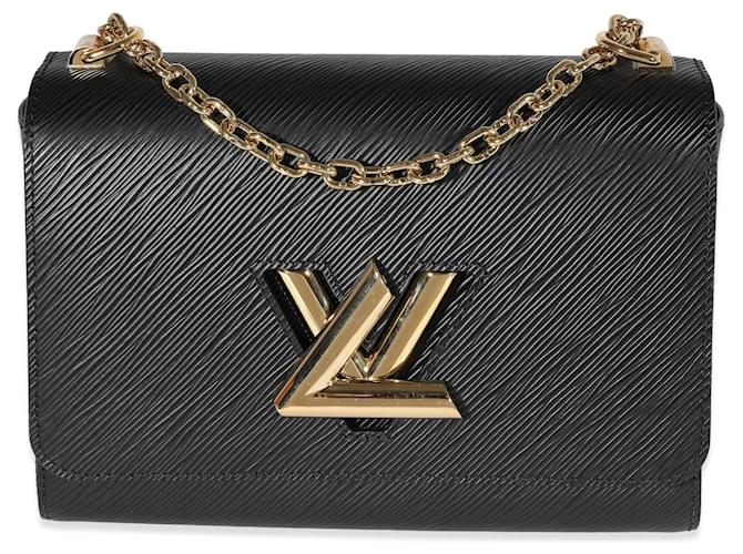 Louis Vuitton Black Epi Leather Twist Mm   ref.637218