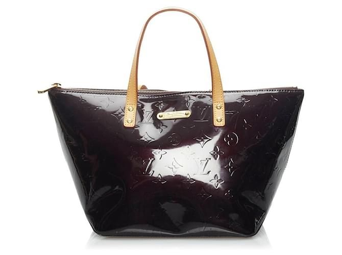 Louis Vuitton Bellevue Purple Patent leather  ref.637426