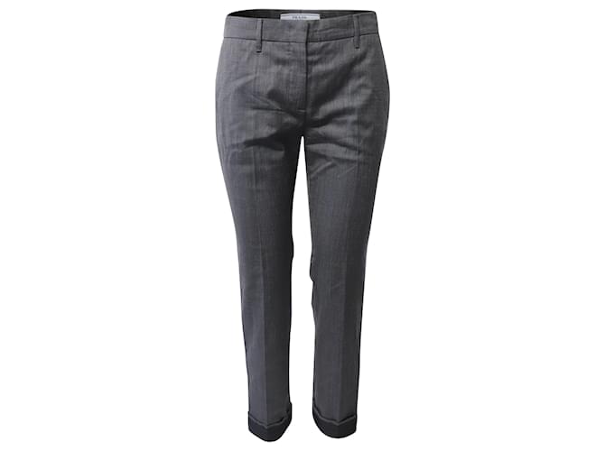 Shop GCIS Charcoal Grey Trousers/Pants for Boys — Gubbacci Uniform Company