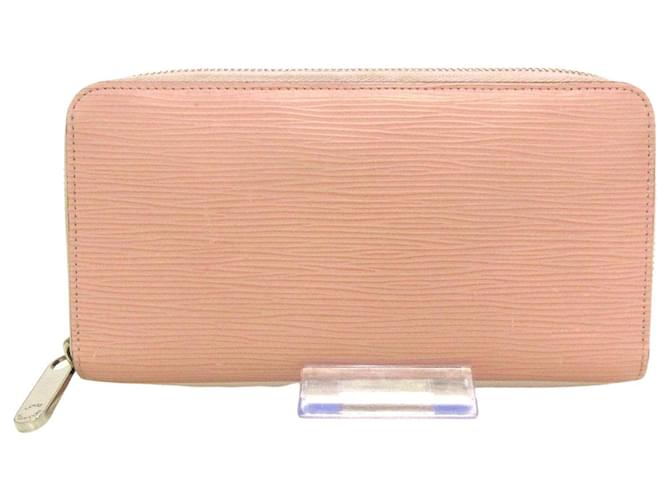 Louis Vuitton Zippy Geldbörse Pink Leder  ref.637995