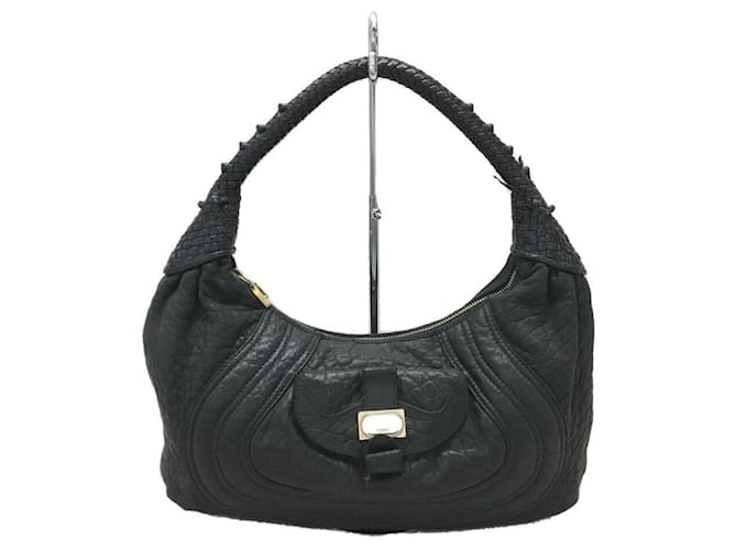 **FENDI Handbag/Leather/BLK/Usable/SPYBAG Black  ref.638116