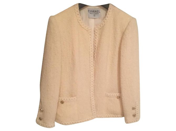 Chanel Jacket Cream