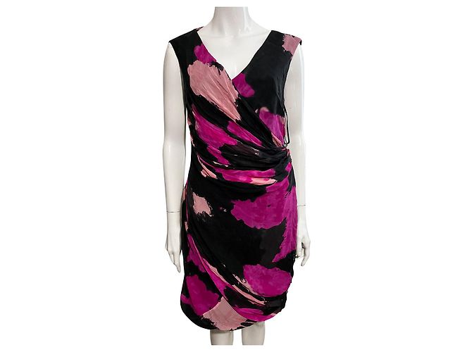 Diane Von Furstenberg vestido DvF Frankia de seda Multicolor