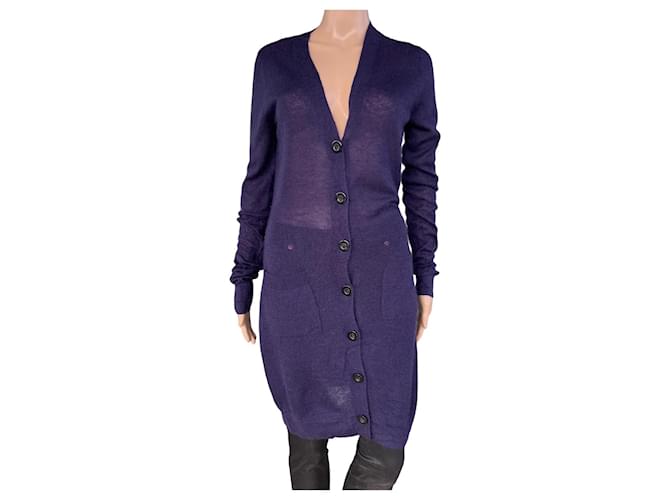 Diane Von Furstenberg Knitwear Dark purple Cashmere  ref.638385
