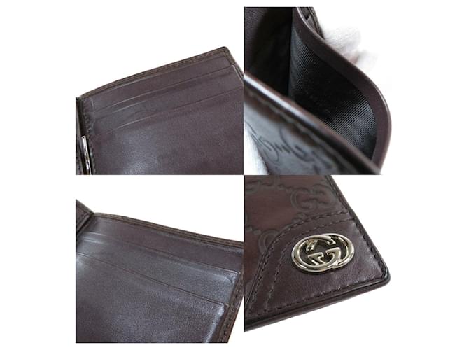 Gucci Wallets Brown Leather  ref.638448