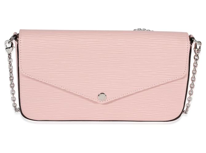 Louis Vuitton Epi Felicie Pochette Pink Crossbody Bag - THE PURSE