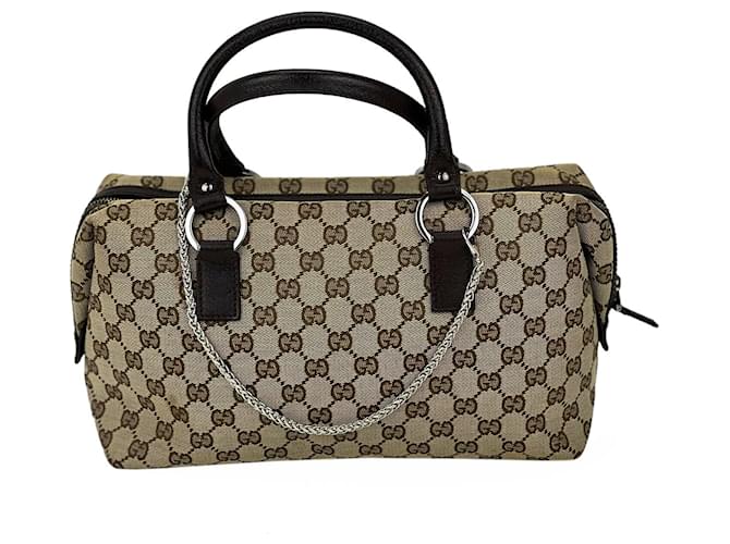 Sukey handbag Gucci Beige in Cotton - 17038164