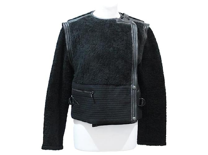 Chloé Coats, Outerwear Black Fur  ref.639809