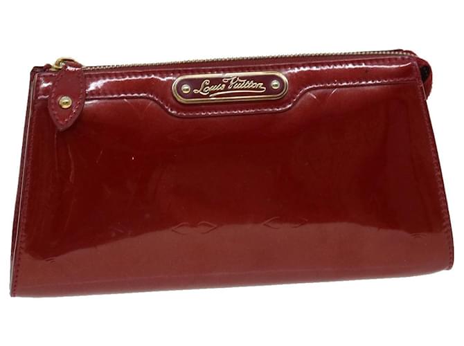 Louis Vuitton Red Vernis Trousse Cosmetic Pouch Leather Patent leather  ref.165796 - Joli Closet