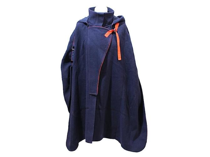 Chloé Coats, Outerwear Blue Wool  ref.640110