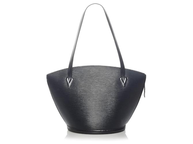Louis Vuitton Saint Jacques Black Leather  ref.640184