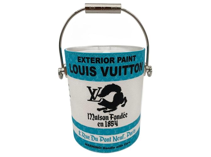 Louis Vuitton Lata de tinta Multicor Couro  ref.640206