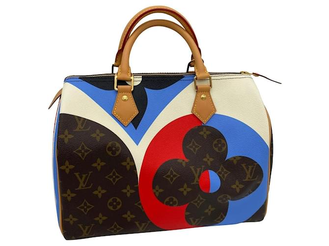 Louis Vuitton Speedy 30 Game on Multiple colors Leather  ref.640240