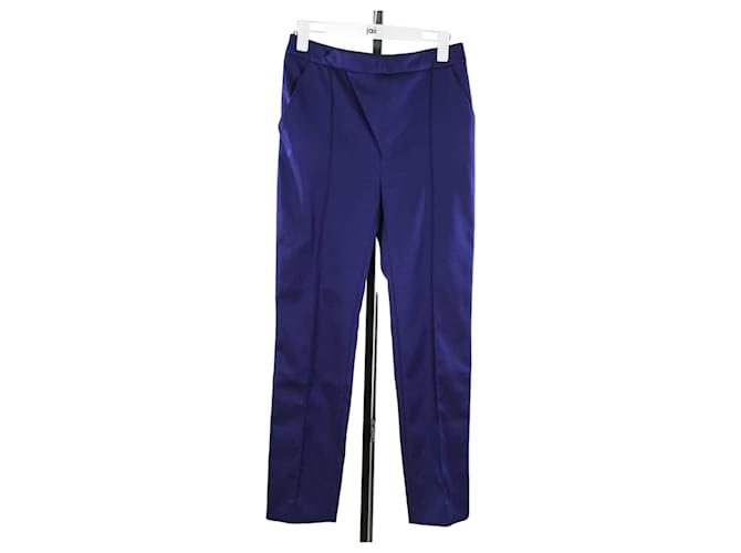 Pantalon Balenciaga 38 Bleu  ref.640412