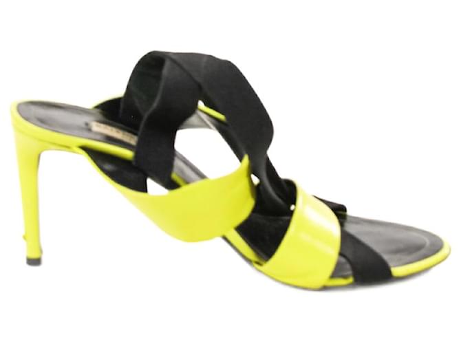 Balenciaga sandals 40 Yellow Leather  ref.640598