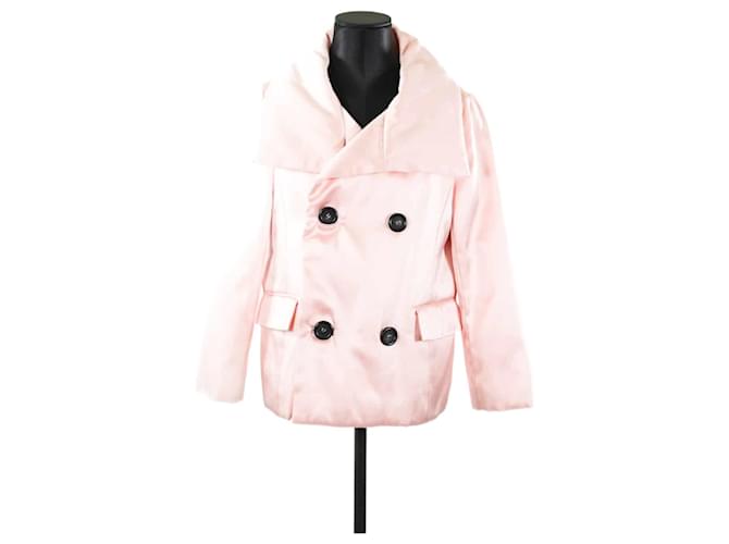Céline coat 36 Pink Silk  ref.640676