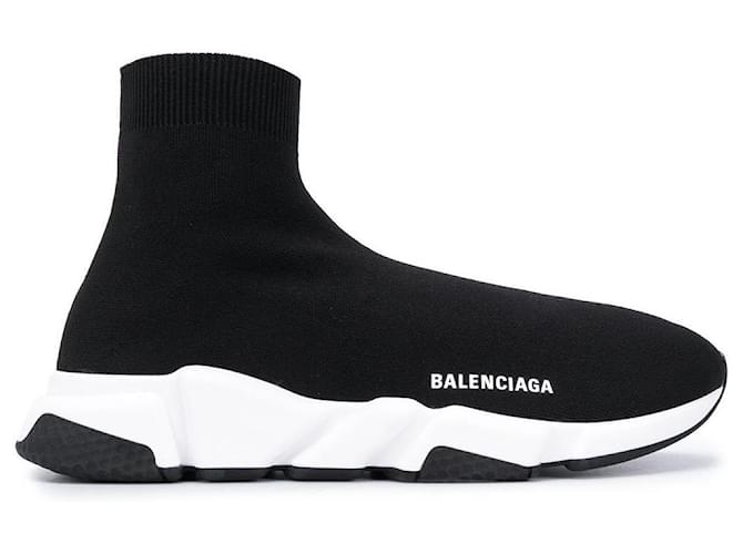Balenciaga Sneaker Speed Recyclée Polyester Noir  ref.641160