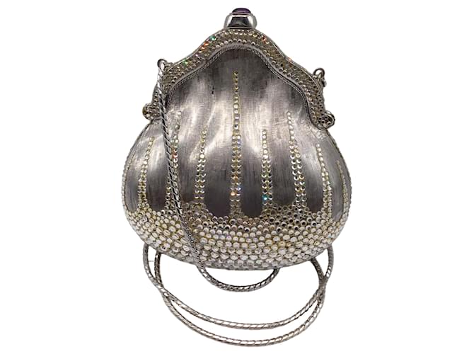 Judith Leiber Crystal Embellished Mini Bag