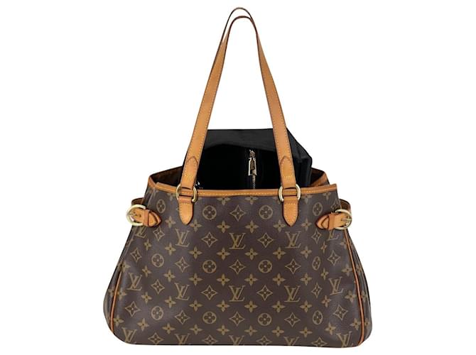 Louis Vuitton Tote Batignolles horizontale Monogramm-Einkaufstasche aus Segeltuch M51154 BEIM976  Leder  ref.641210