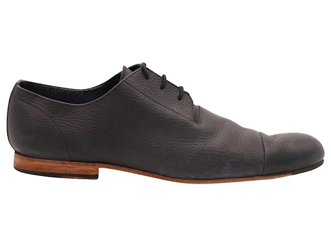 Rachel Comey Oxford Shoes in Navy Blue Leather  ref.641323