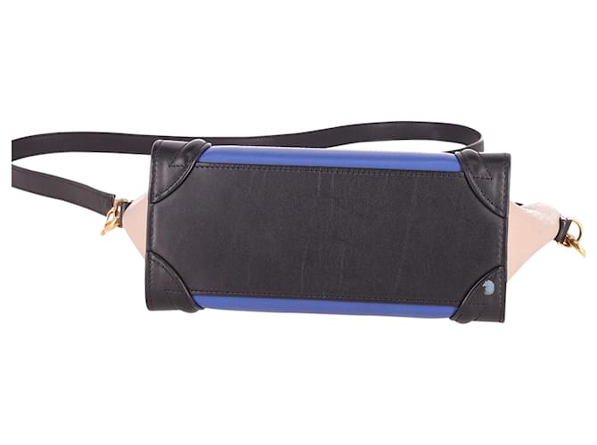 Céline Celine Nano Luggage Bag in Multicolor Leather Multiple colors  ref.641465