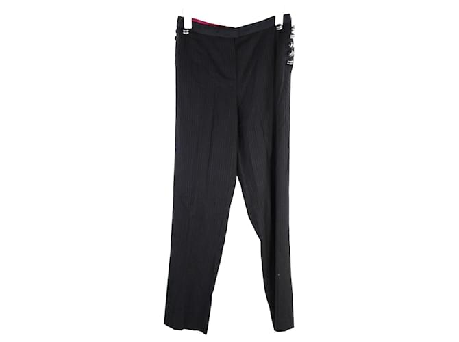 Kenzo trousers 40 Grey Wool  ref.641567