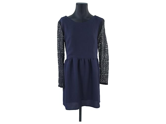 SéZane SEZANE Kleid 38 Blau  ref.641607