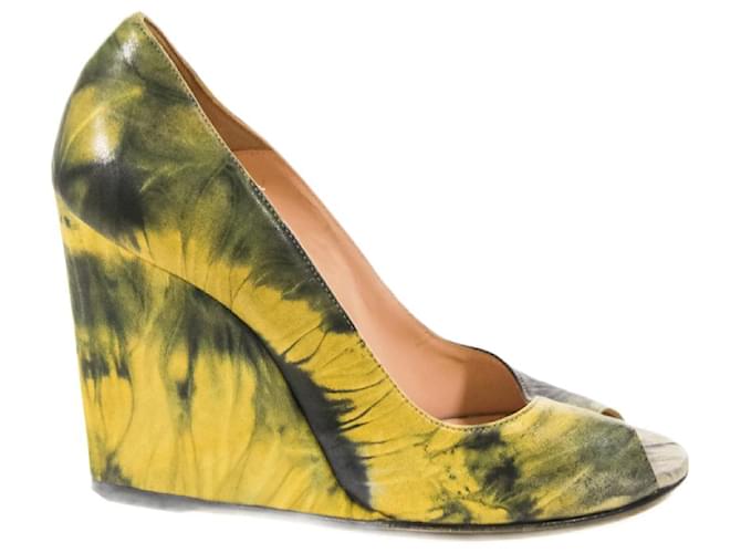 Jerome Dreyfuss sandals Yellow Leather  ref.641700
